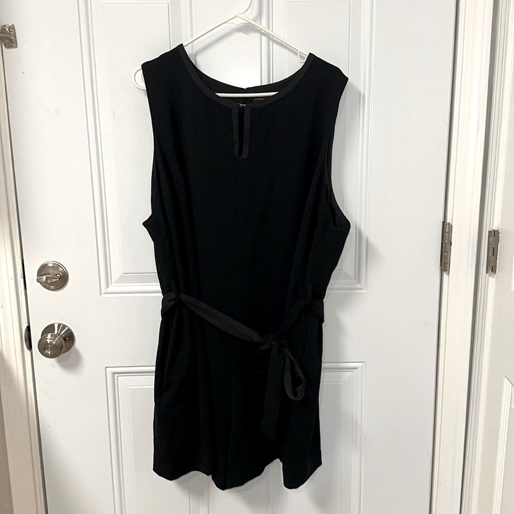 Black Victoria Beckham For Target 3X Romper